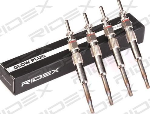 RIDEX 243G0187 - Glow Plug autospares.lv