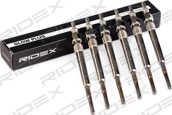 RIDEX 243G0205 - Glow Plug autospares.lv