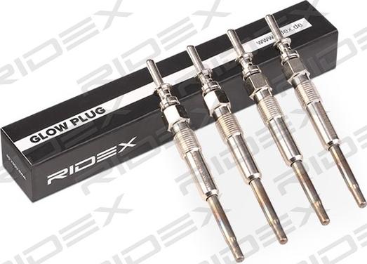 RIDEX 243G0208 - Glow Plug autospares.lv