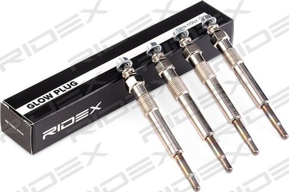 RIDEX 243G0207 - Glow Plug autospares.lv