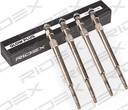RIDEX 243G0215 - Glow Plug autospares.lv