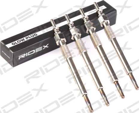 RIDEX 243G0218 - Glow Plug autospares.lv