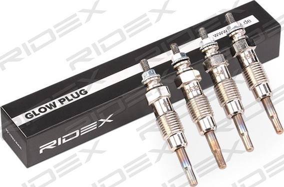 RIDEX 243G0229 - Glow Plug autospares.lv