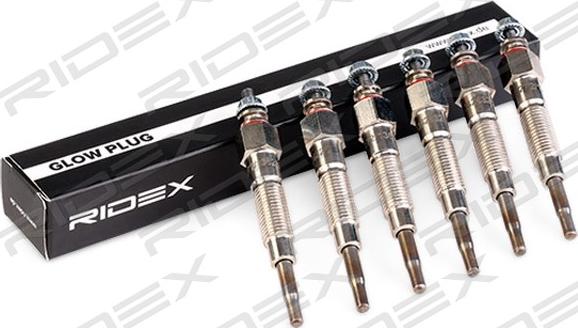 RIDEX 243G0228 - Glow Plug autospares.lv