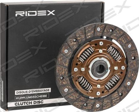 RIDEX 262C0009 - Clutch Disc autospares.lv