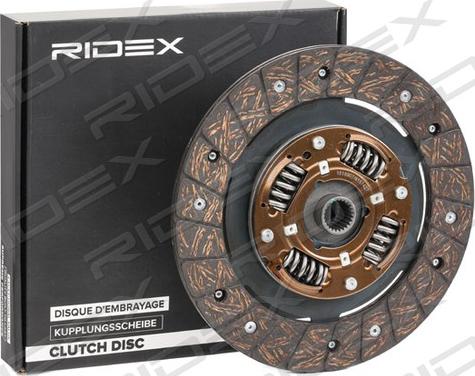 RIDEX 262C0004 - Clutch Disc autospares.lv