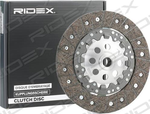 RIDEX 262C0012 - Clutch Disc autospares.lv