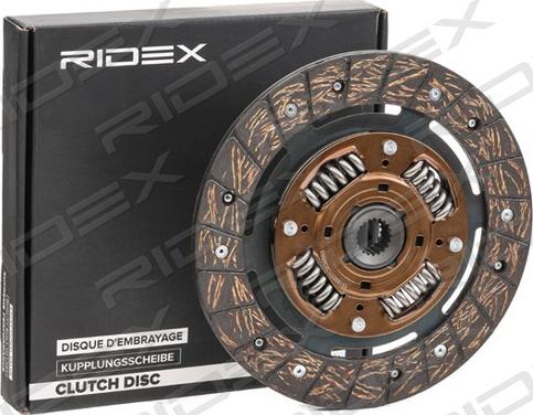 RIDEX 262C0038 - Clutch Disc autospares.lv