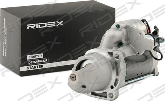 RIDEX 2S0442 - Starter autospares.lv