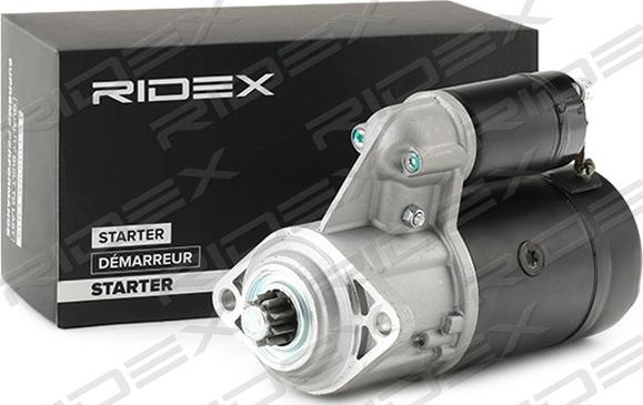 RIDEX 2S0438 - Starter autospares.lv