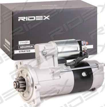 RIDEX 2S0474 - Starter autospares.lv