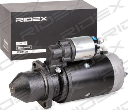 RIDEX 2S0538 - Starter autospares.lv