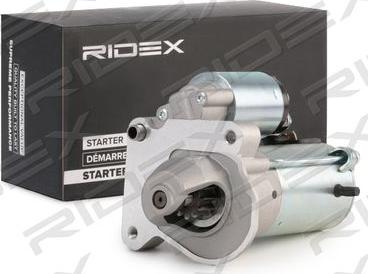 RIDEX 2S0091 - Starter autospares.lv