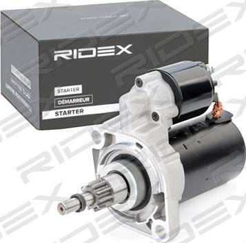 RIDEX 2S0054 - Starter autospares.lv