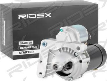 RIDEX 2S0063 - Starter autospares.lv