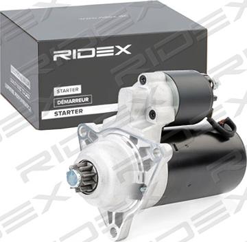 RIDEX 2S0009 - Starter autospares.lv