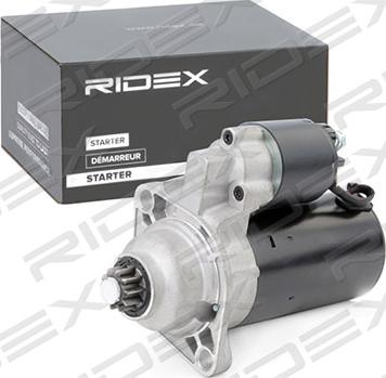 RIDEX 2S0008 - Starter autospares.lv