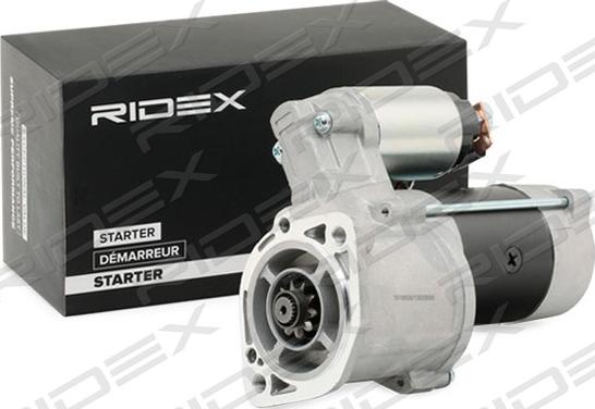 RIDEX 2S0086 - Starter autospares.lv