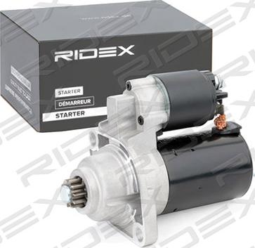 RIDEX 2S0026 - Starter autospares.lv