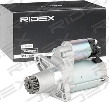 RIDEX 2S0076 - Starter autospares.lv