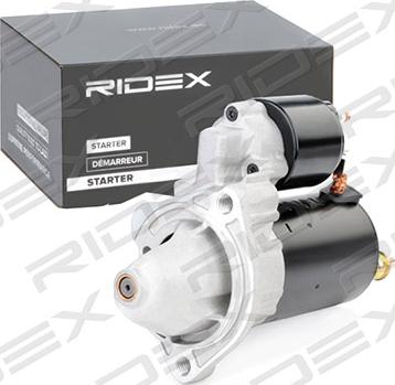 RIDEX 2S0078 - Starter autospares.lv