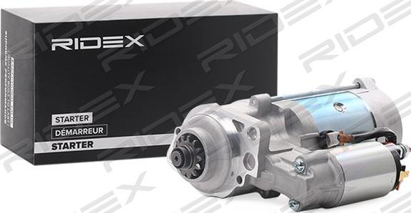 RIDEX 2S0198 - Starter autospares.lv