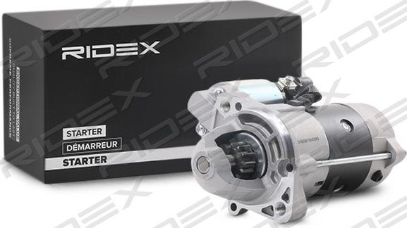 RIDEX 2S0169 - Starter autospares.lv