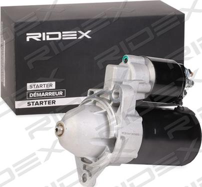 RIDEX 2S0160 - Starter autospares.lv