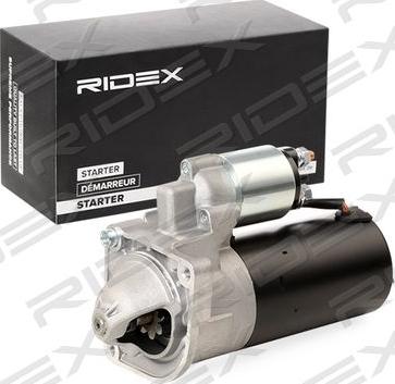 RIDEX 2S0107 - Starter autospares.lv