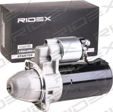 RIDEX 2S0365 - Starter autospares.lv