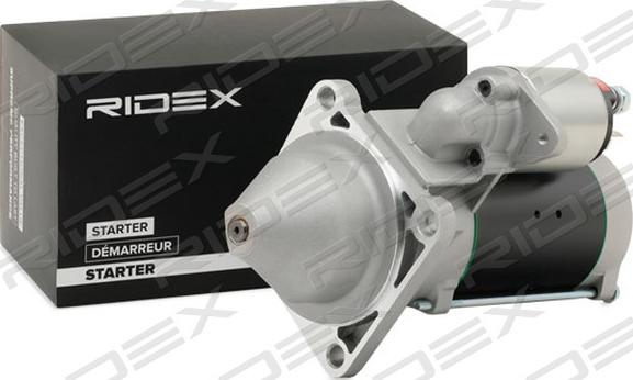 RIDEX 2S0316 - Starter autospares.lv