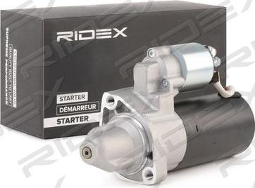 RIDEX 2S0255 - Starter autospares.lv