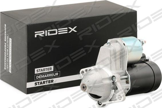 RIDEX 2S0282 - Starter autospares.lv