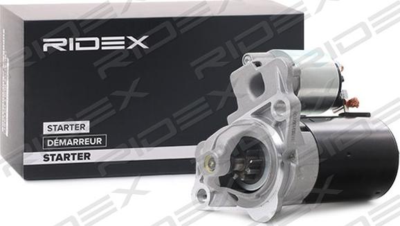 RIDEX 2S0225 - Starter autospares.lv