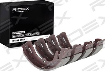 RIDEX 70B0049 - Brake Shoe Set autospares.lv