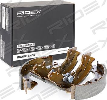RIDEX 70B0043 - Brake Shoe Set autospares.lv