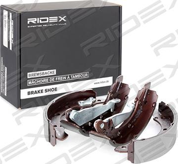 RIDEX 70B0055 - Brake Shoe Set autospares.lv