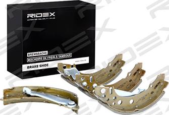 RIDEX 70B0061 - Brake Shoe Set autospares.lv