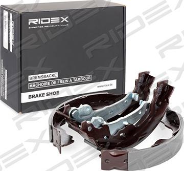 RIDEX 70B0009 - Brake Shoe Set autospares.lv