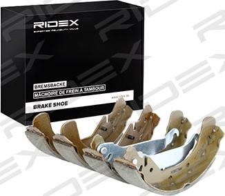 RIDEX 70B0007 - Brake Shoe Set autospares.lv
