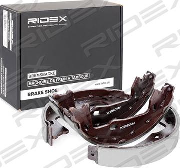 RIDEX 70B0011 - Brake Shoe Set autospares.lv