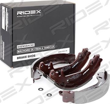 RIDEX 70B0036 - Brake Shoe Set autospares.lv