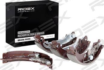 RIDEX 70B0038 - Brake Shoe Set autospares.lv