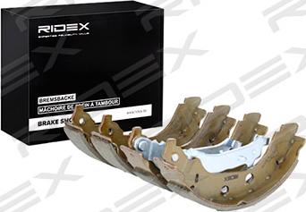 RIDEX 70B0033 - Brake Shoe Set autospares.lv