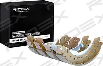 RIDEX 70B0021 - Brake Shoe Set autospares.lv