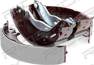 RIDEX 70B0028 - Brake Shoe Set autospares.lv