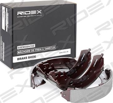 RIDEX 70B0027 - Brake Shoe Set autospares.lv