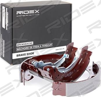 RIDEX 70B0190 - Brake Shoe Set autospares.lv