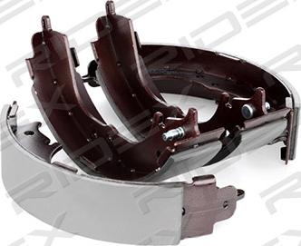 RIDEX 70B0198 - Brake Shoe Set autospares.lv