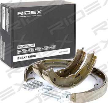 RIDEX 70B0140 - Brake Shoe Set autospares.lv